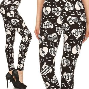 OS Leggings - Wicked Soft Musical Romance